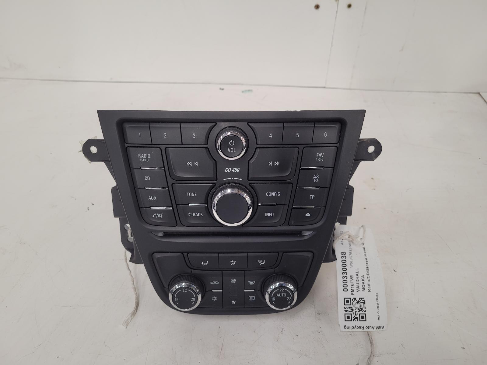 View Auto part A/V Equipment Vauxhall Mokka 2016