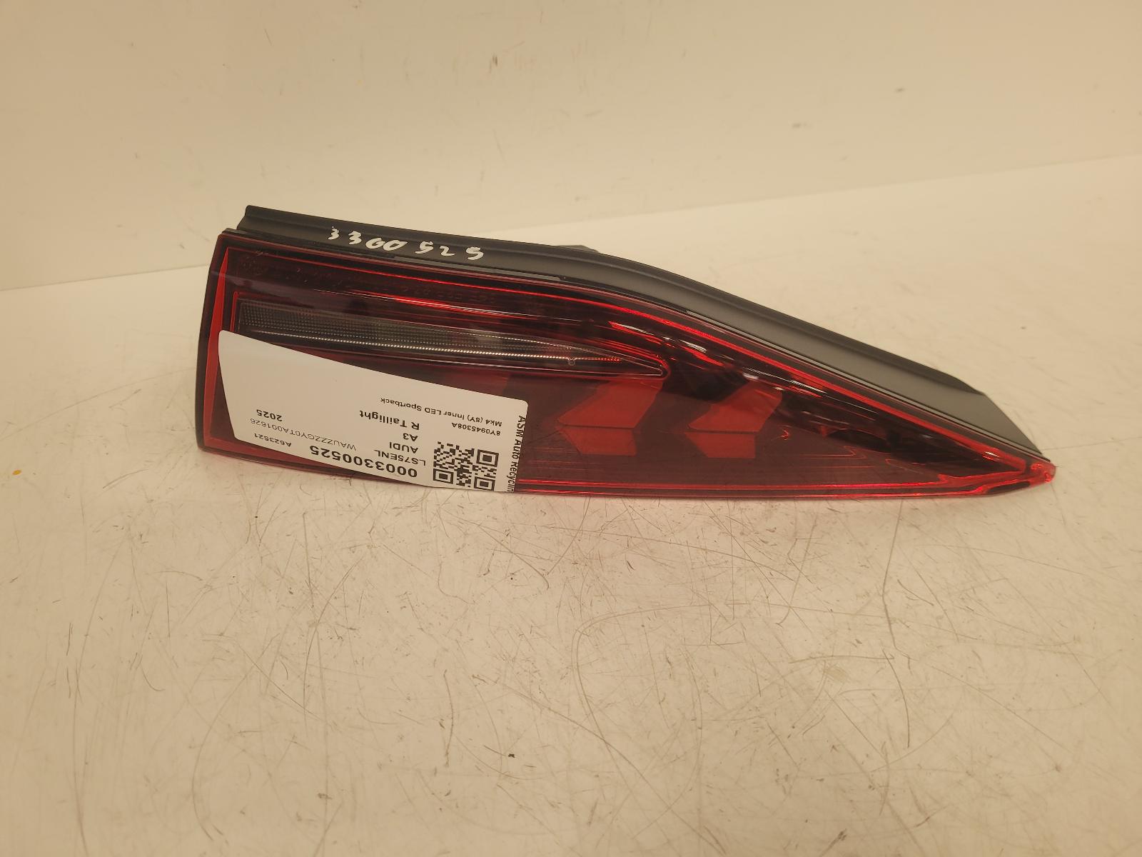 View Auto part R Taillight Audi A3 2025