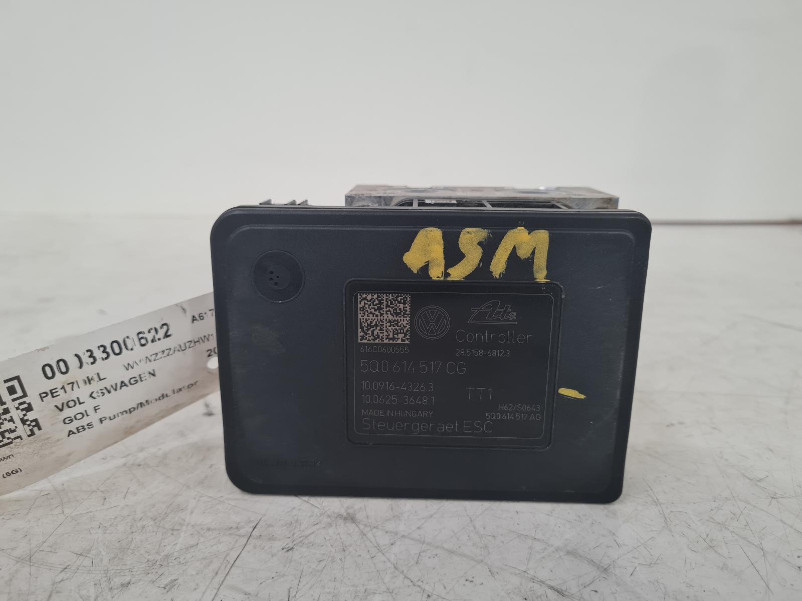 View Auto part ABS Pump/Modulator Volkswagen Golf 2017