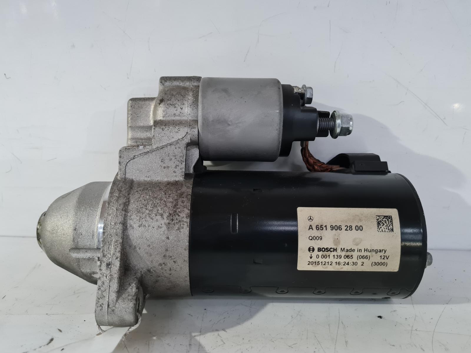 View Auto part Starter Motor Mercedes C Class 2017