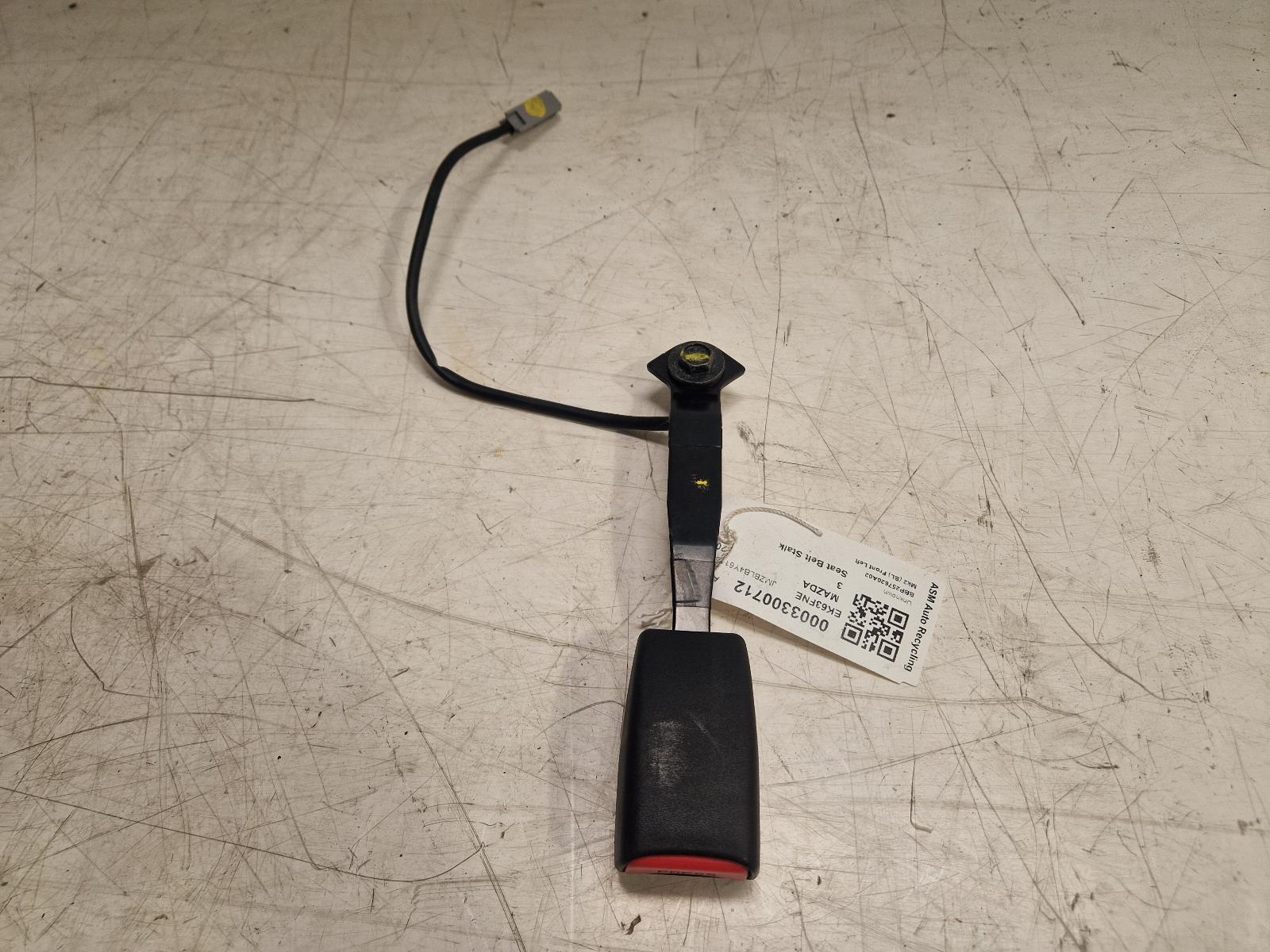 View Auto part Seat Belt Mazda 3 2013