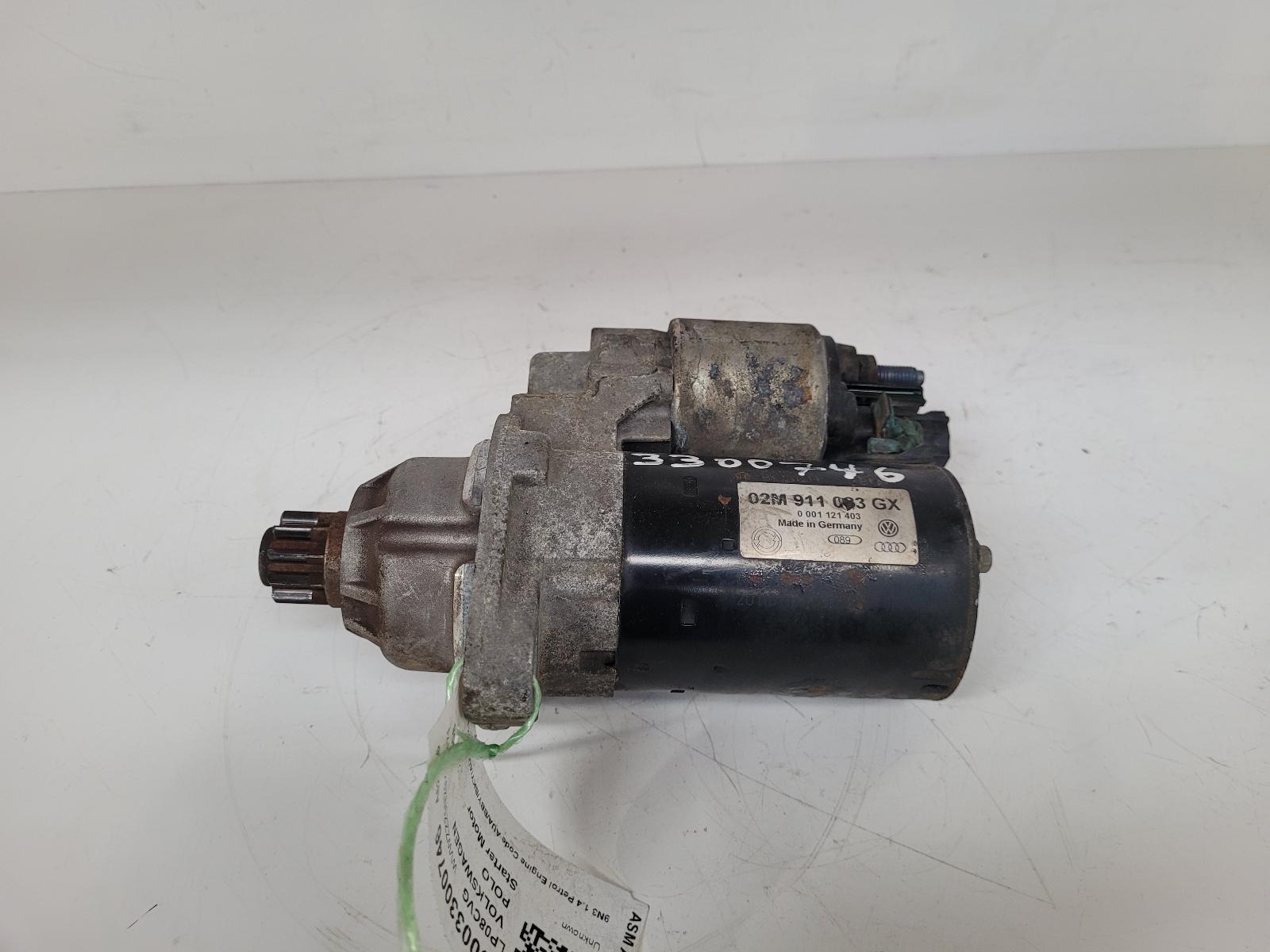 View Auto part Starter Motor Volkswagen Polo 2008