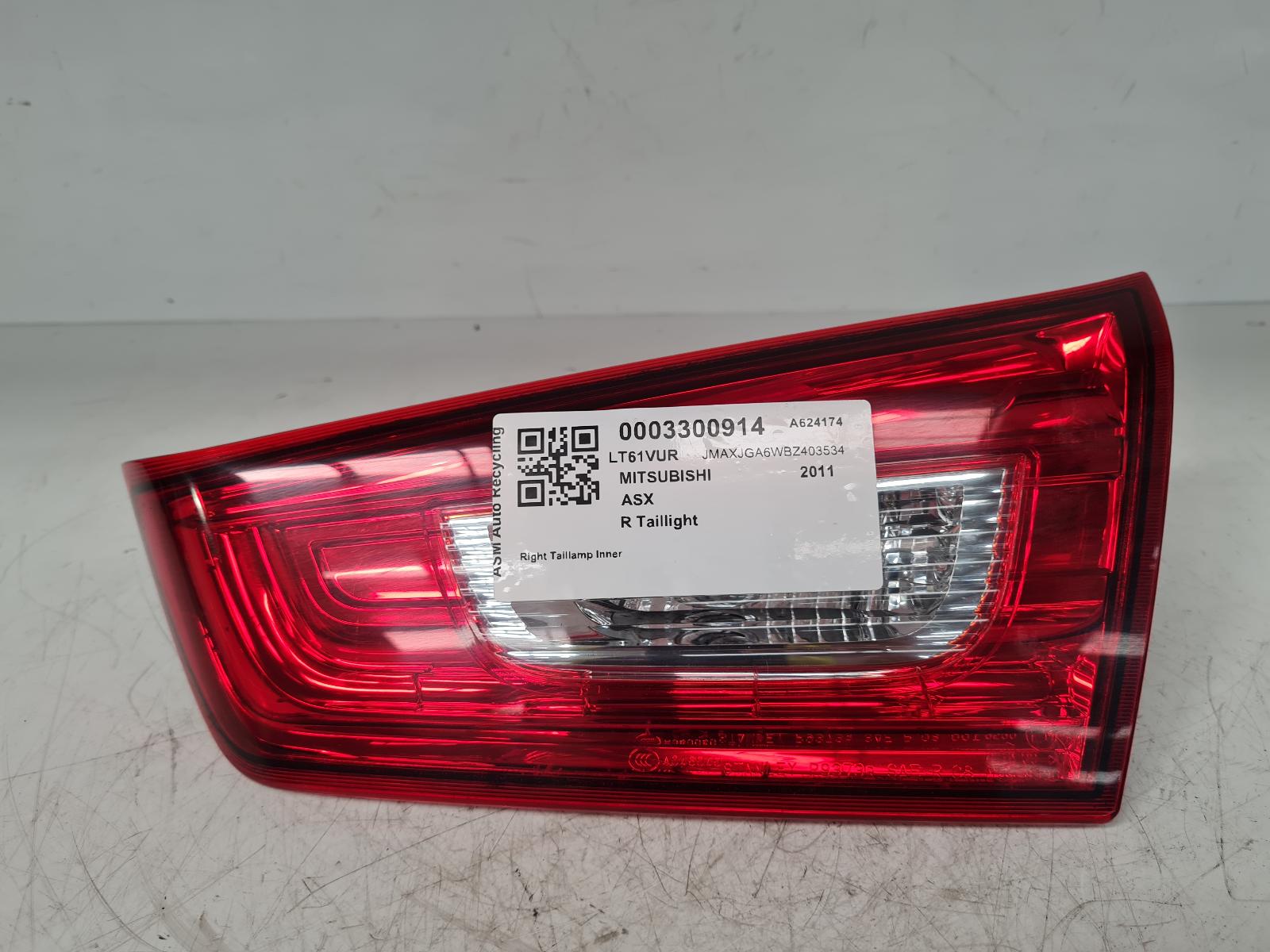 View Auto part R Taillight Mitsubishi Asx 2011