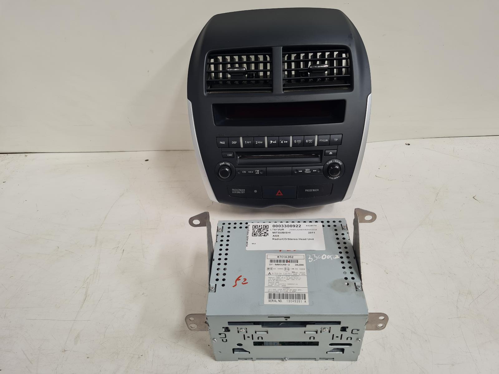 View Auto part A/V Equipment Mitsubishi Asx 2011