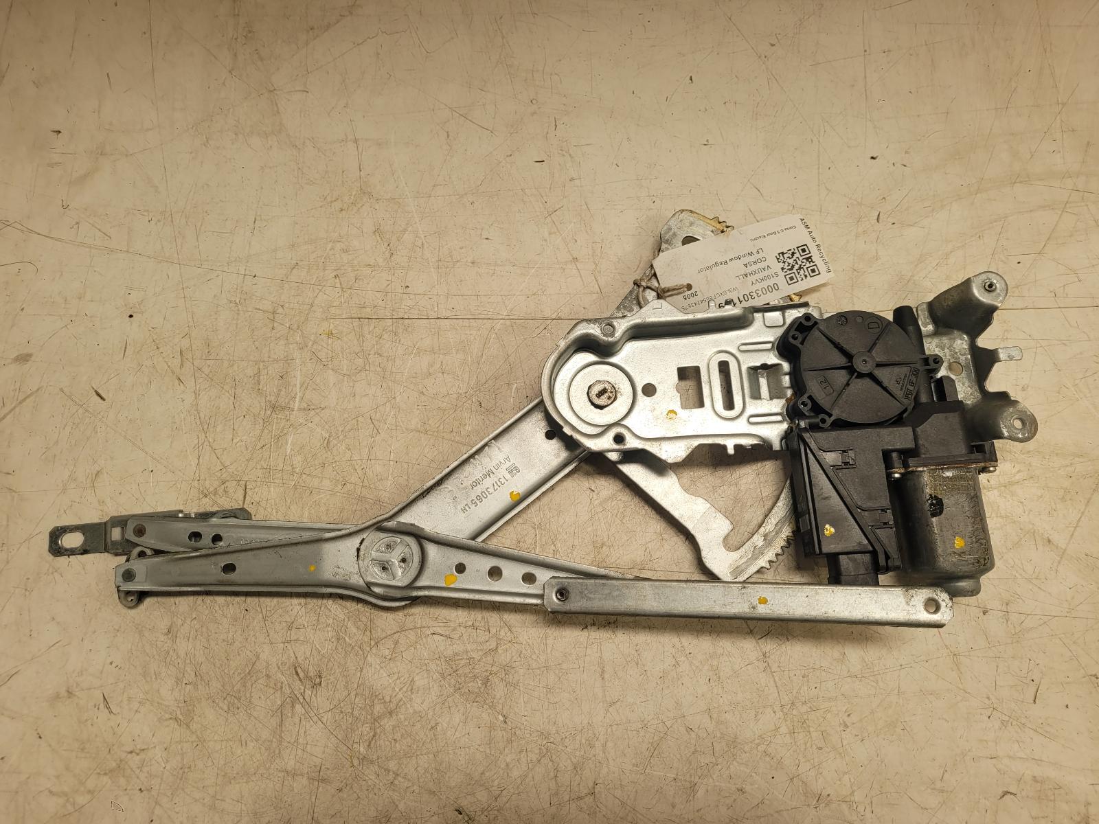 View Auto part LF Window Regulator Vauxhall Corsa 2005