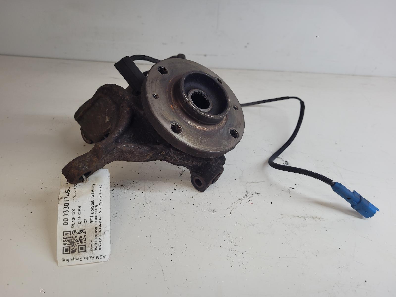 View Auto part RF Hub/Stub Axle Assembly Citroen C3 2012