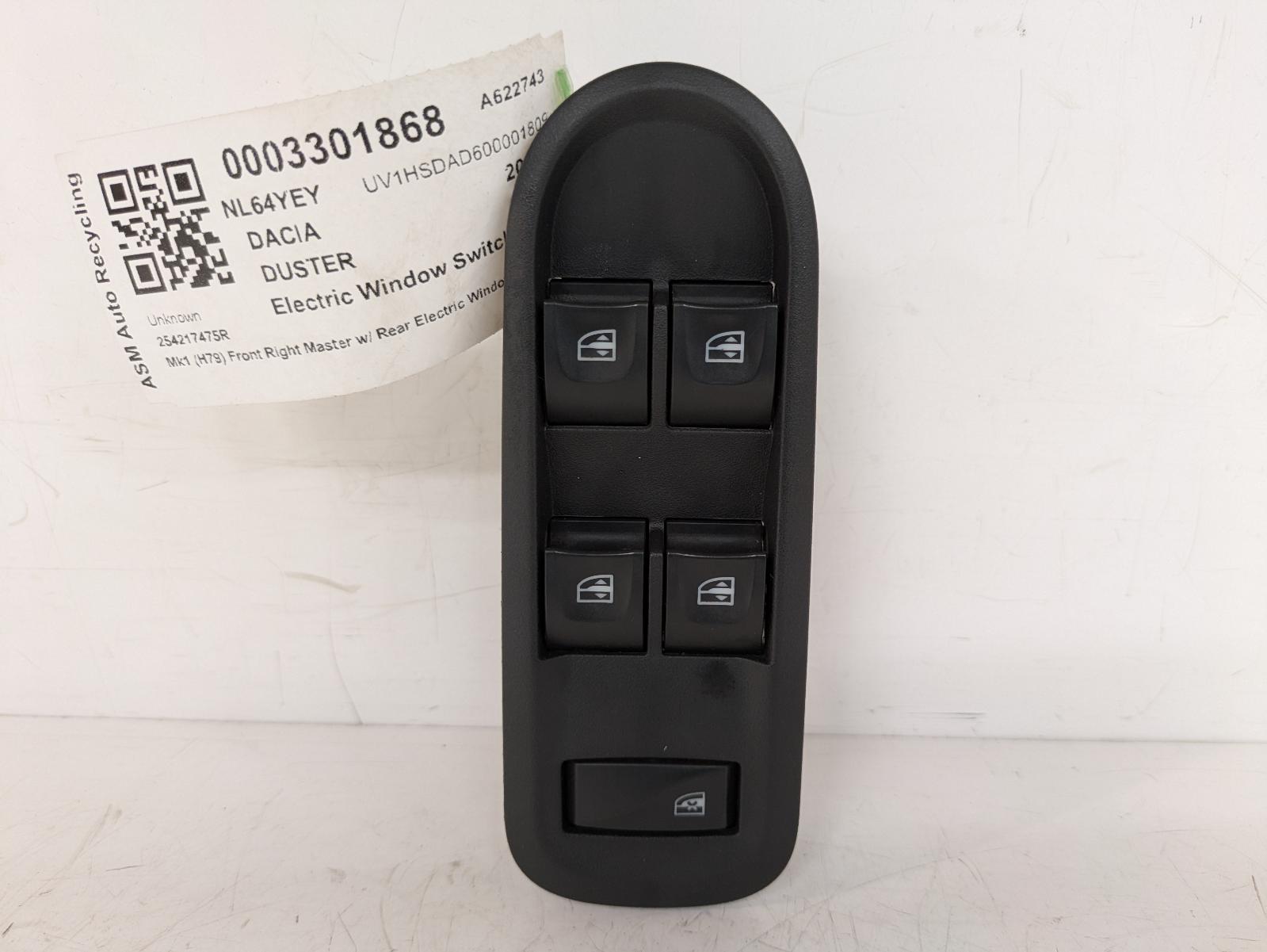 View Auto part Elect. Window Switch Dacia Duster 2014