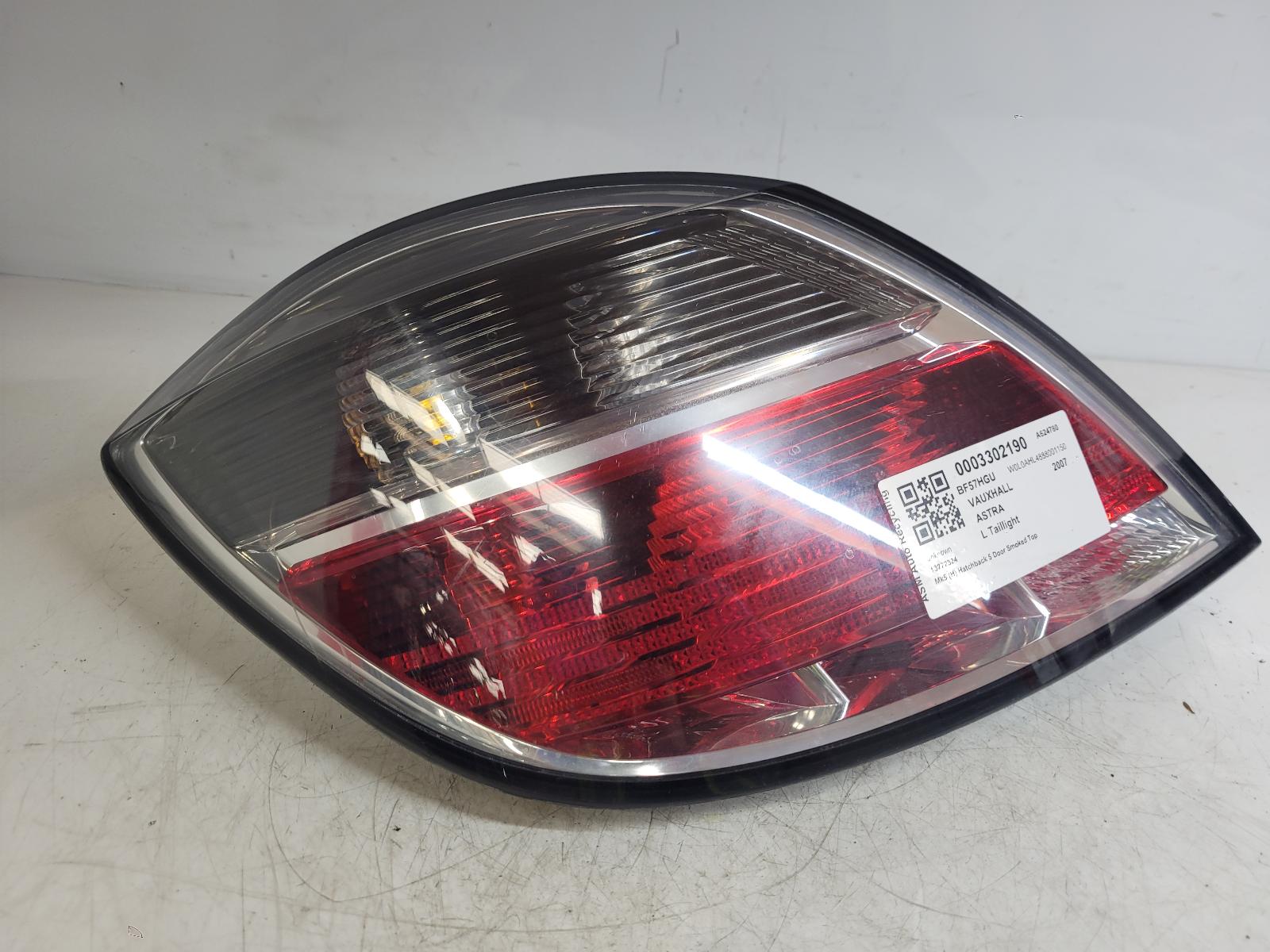 View Auto part L Taillight Vauxhall Astra 2007