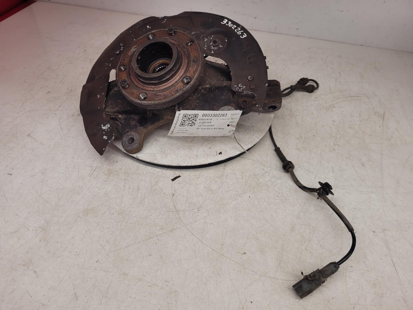View Auto part RF Hub/Stub Axle Assembly Citroen C4 Picasso 2013