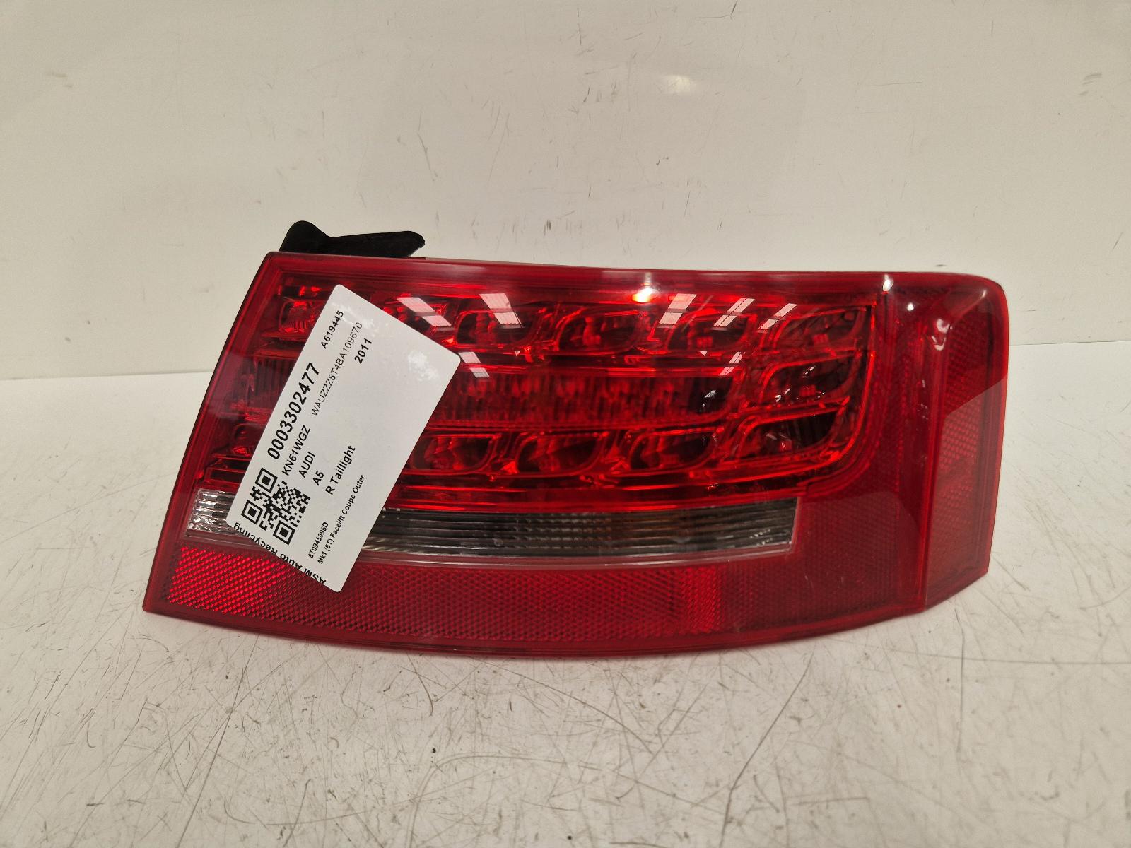 View Auto part R Taillight Audi A5 2011