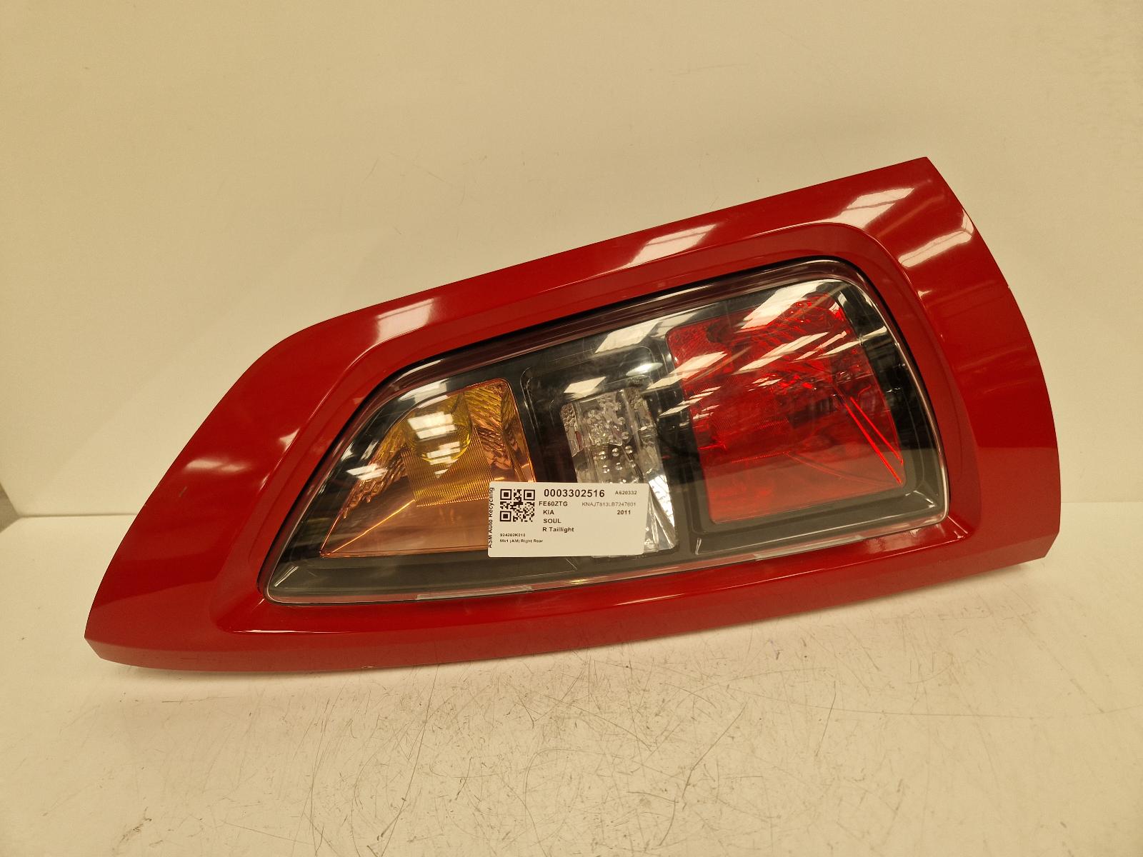 View Auto part R Taillight Kia Soul 2011