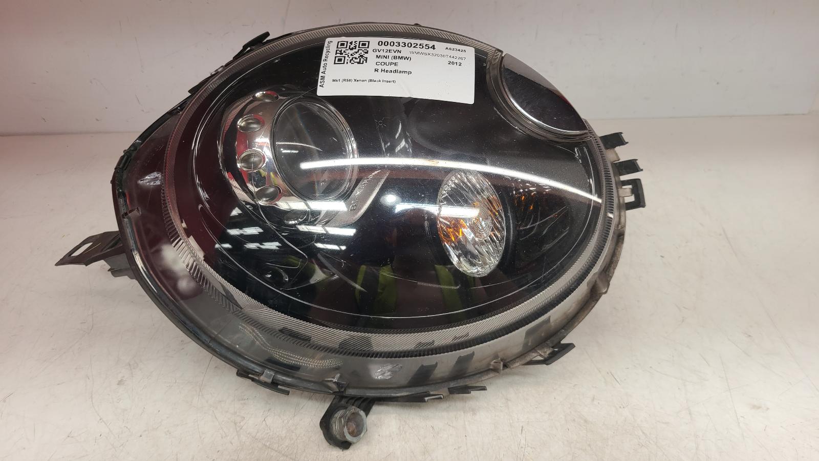 View Auto part R Headlamp Mini (bmw) Coupe 2012