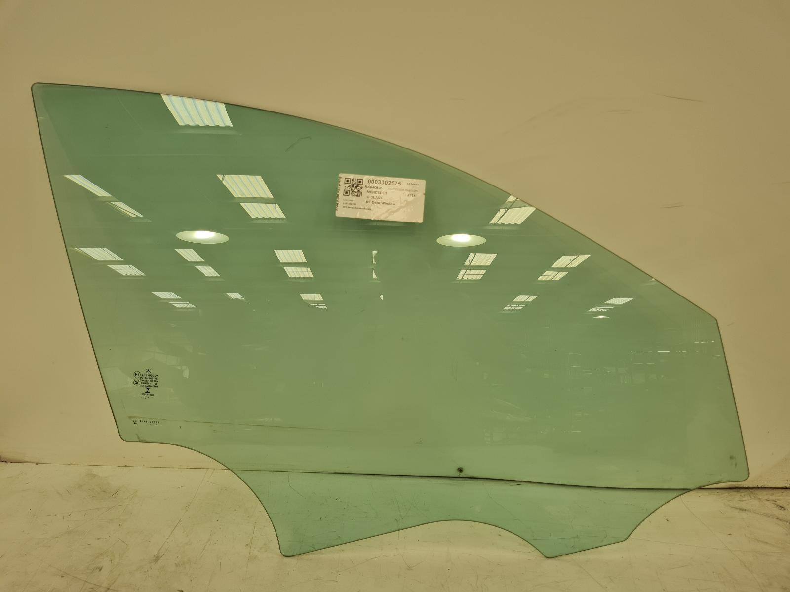 View Auto part RF Door Window Mercedes C Class 2014