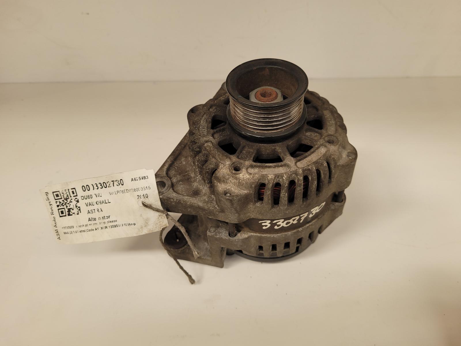 View Auto part Alternator Vauxhall Astra 2010