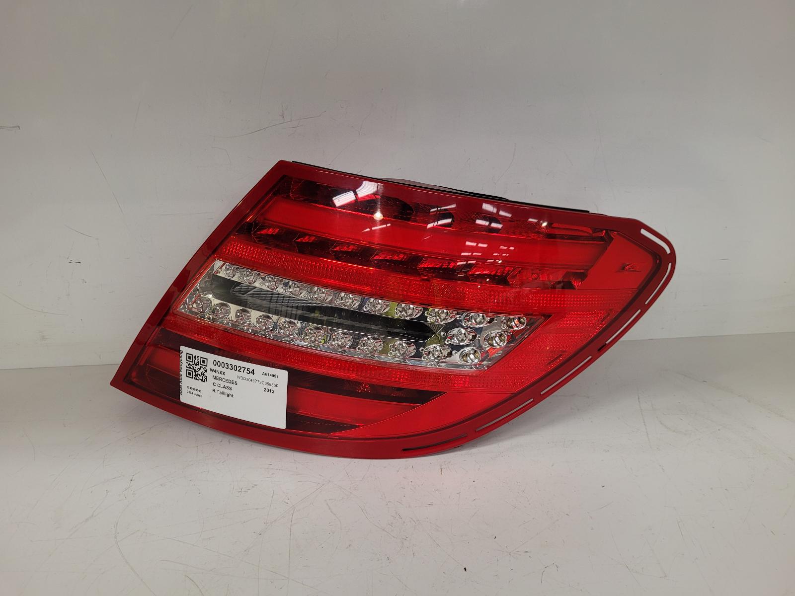 View Auto part R Taillight Mercedes C Class 2012