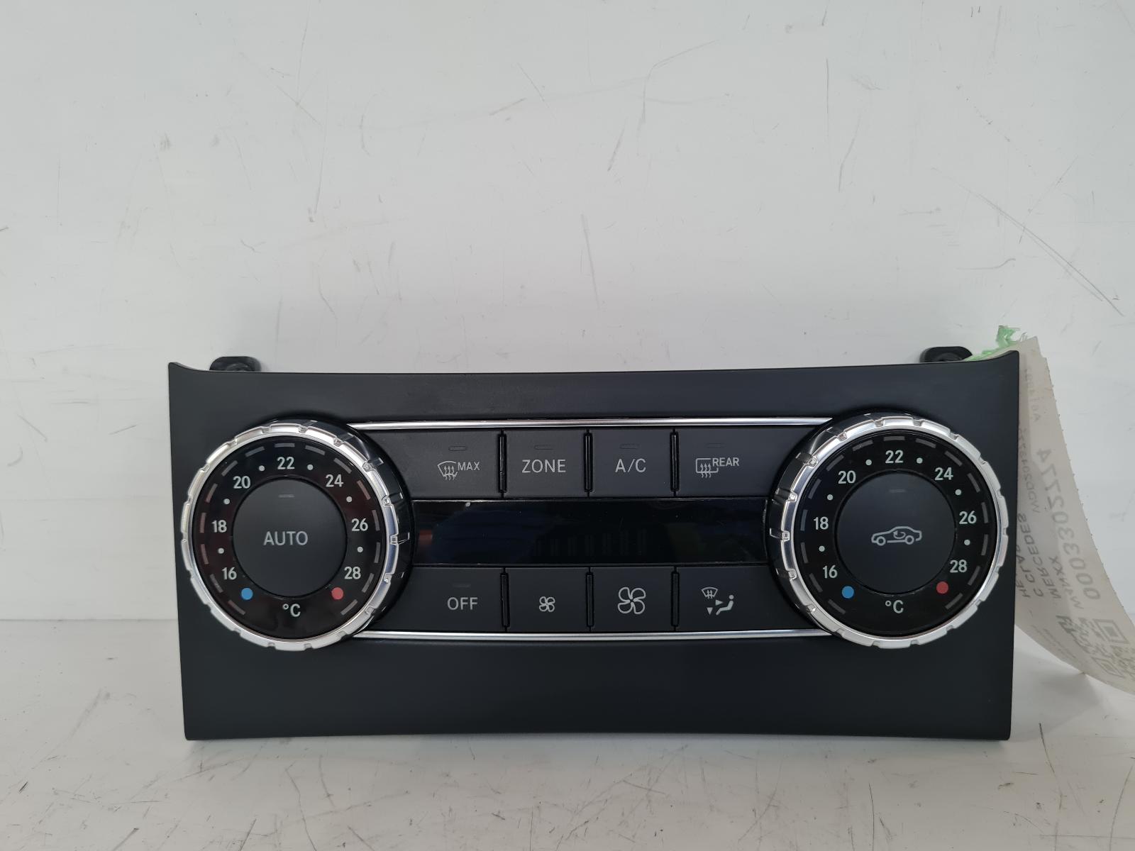 View Auto part Heater/AC Controller Mercedes C Class 2012