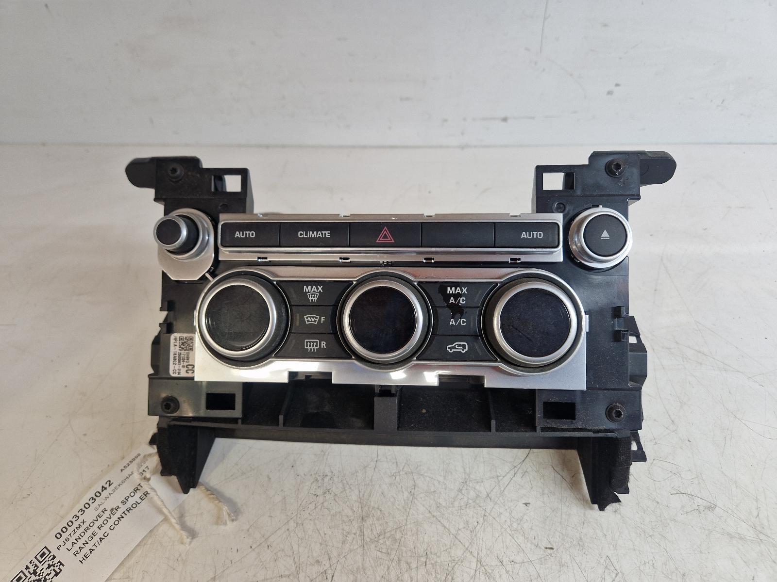 View Auto part Heater/AC Controller Land Rover Range Rover Sport 2017