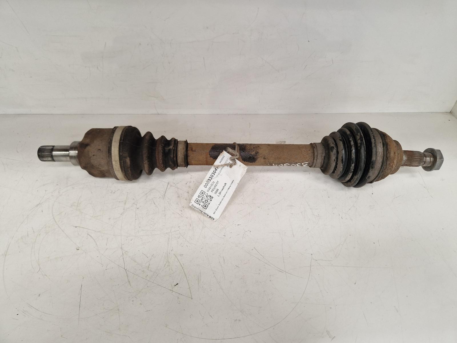View Auto part Left Driveshaft Peugeot 3008 2011