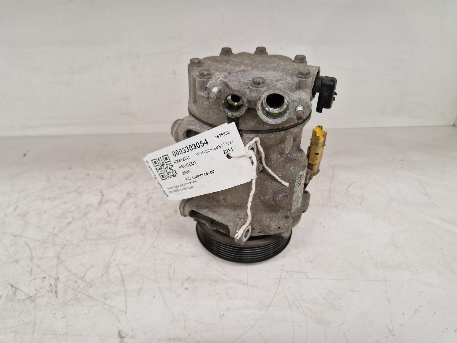 View Auto part Compressor Peugeot 3008 2011