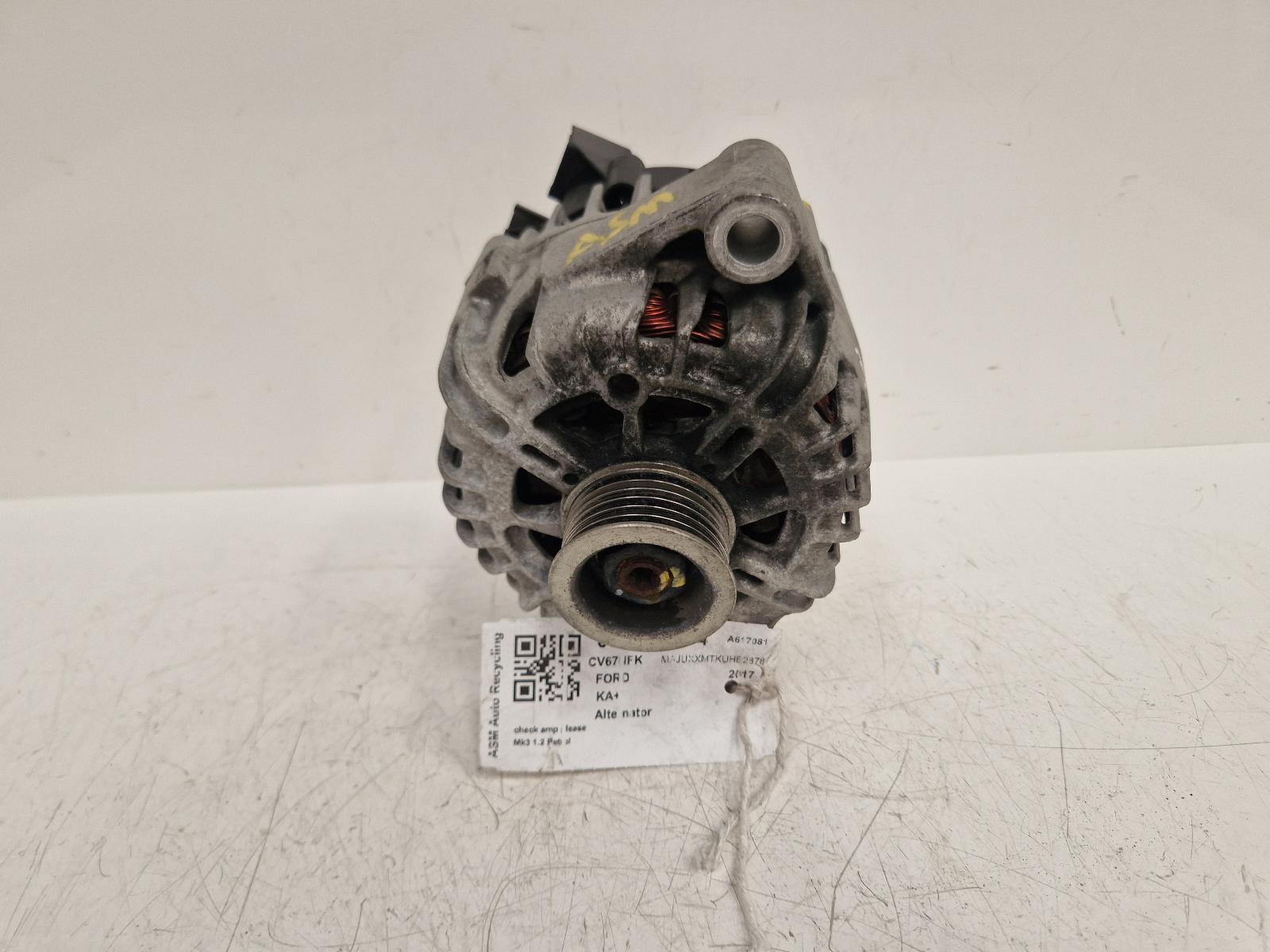 View Auto part Alternator Ford Ka+ 2017