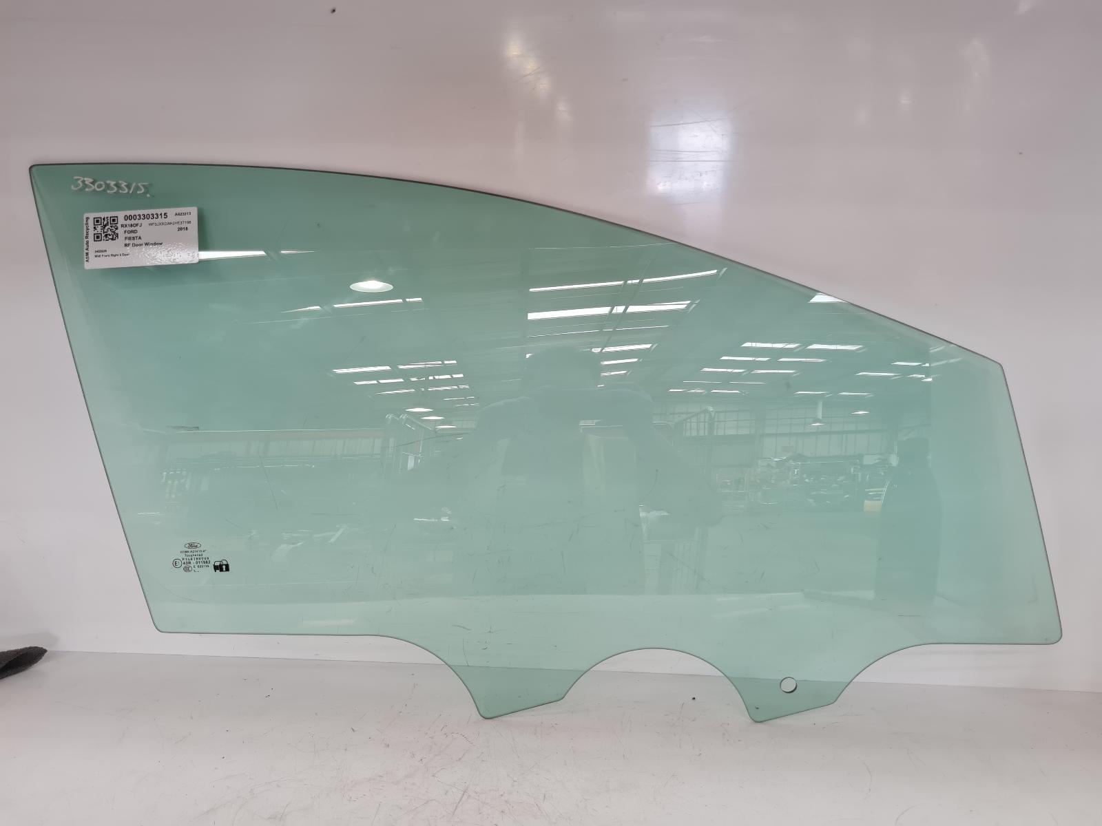 View Auto part RF Door Window Ford Fiesta 2018
