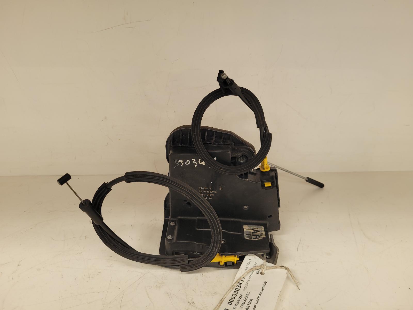 View Auto part Door Lock Assembly Vauxhall Astra 2016