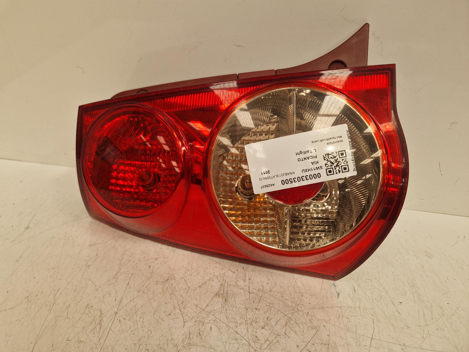 View Auto part L Taillight Kia Picanto 2011