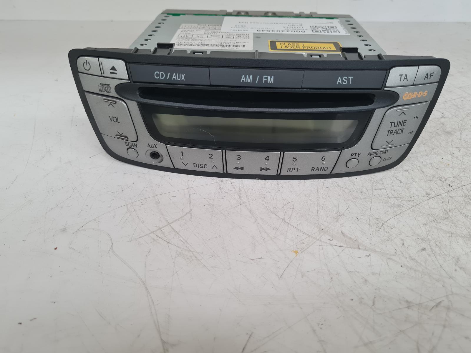 View Auto part A/V Equipment Toyota Aygo 2010