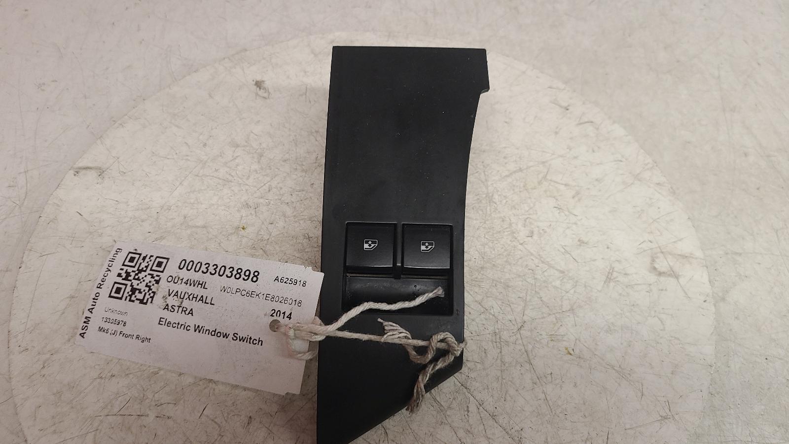 View Auto part Elect. Window Switch Vauxhall Astra 2014