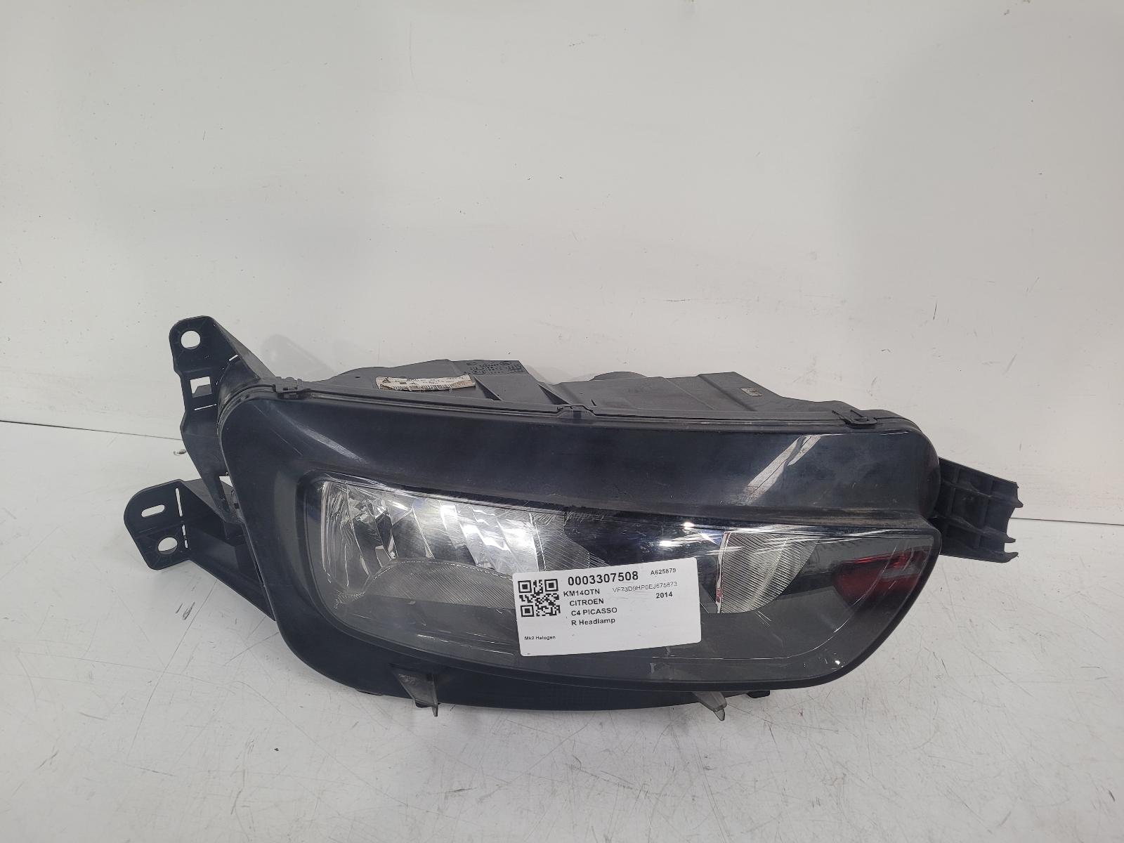 View Auto part R Headlamp Citroen C4 Picasso 2014