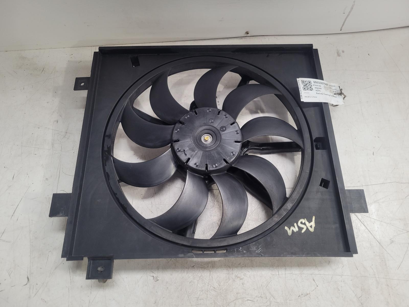 View Auto part Engine Cooling Motor Nissan Note 2014