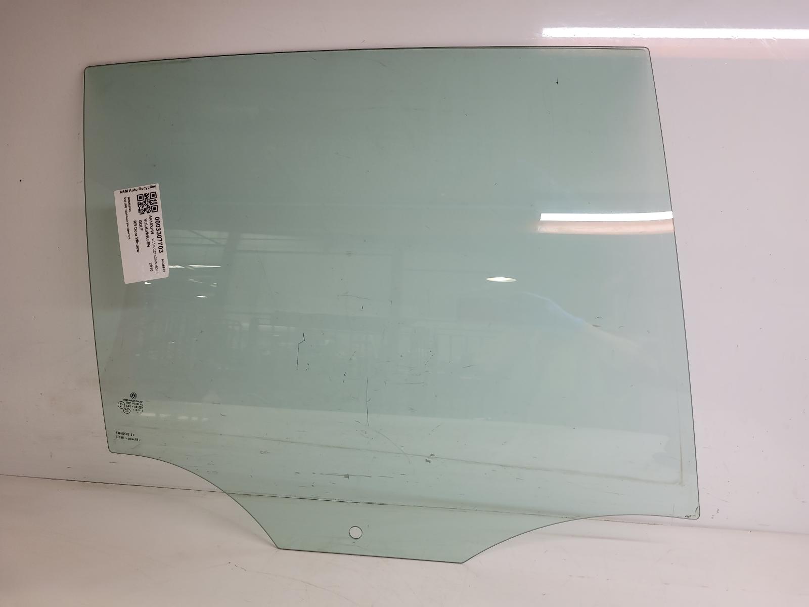 View Auto part RR Door Window Volkswagen Golf 2010
