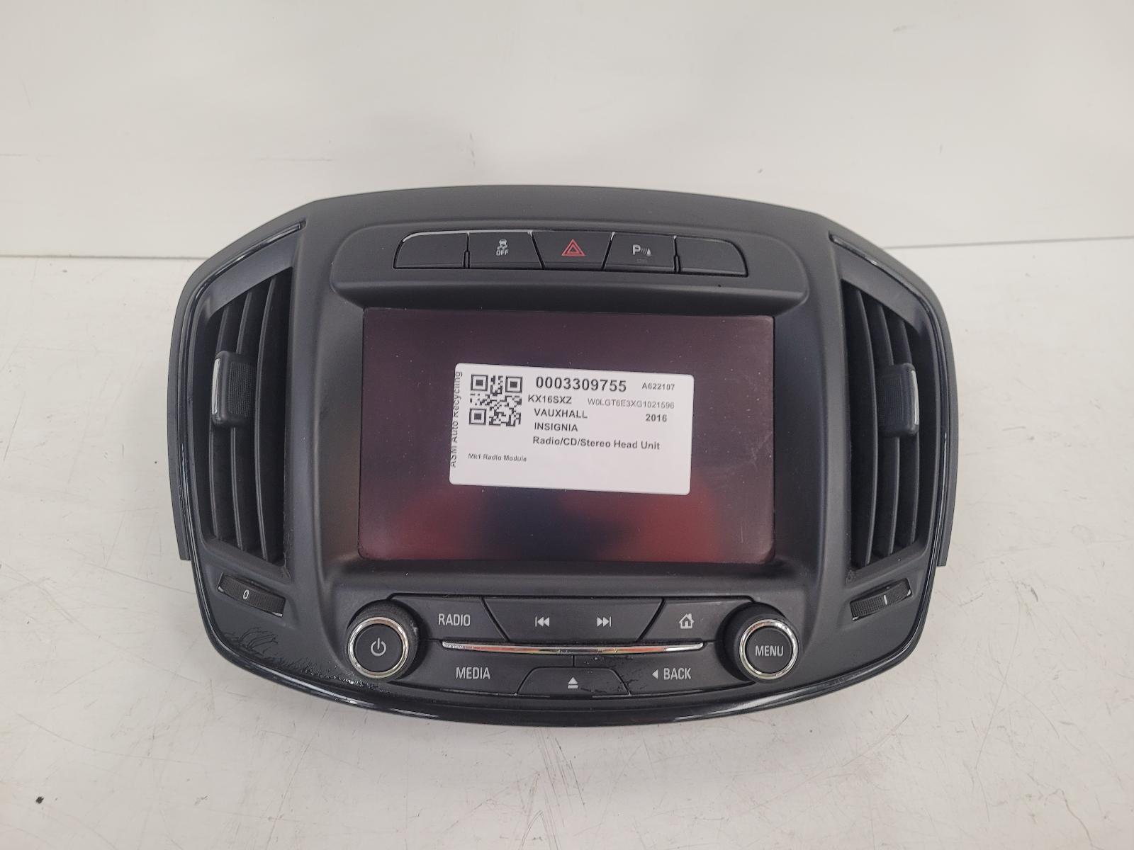 View Auto part A/V Equipment Vauxhall Insignia 2016