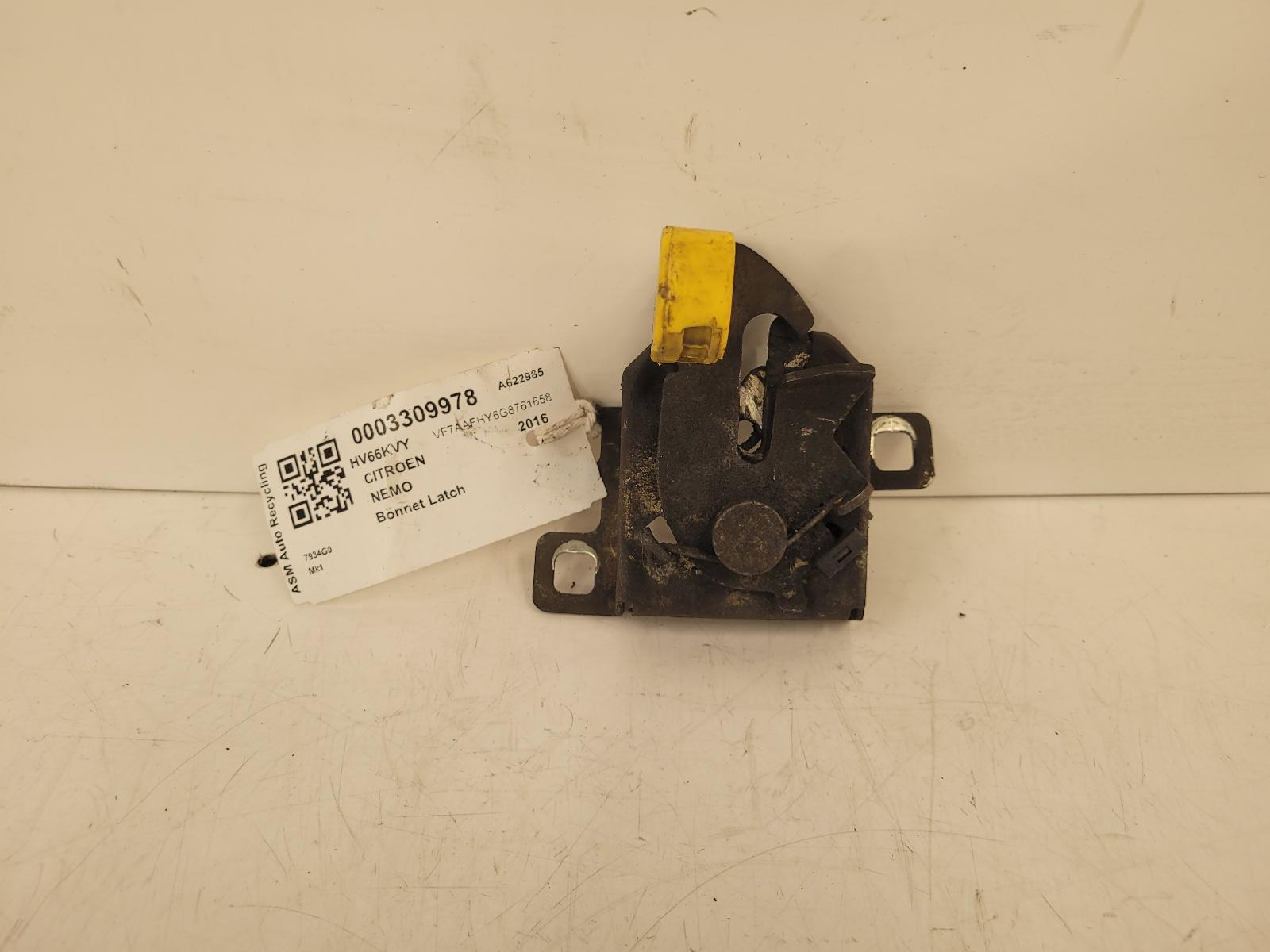 View Auto part Bonnet Latch Citroen Nemo 2016
