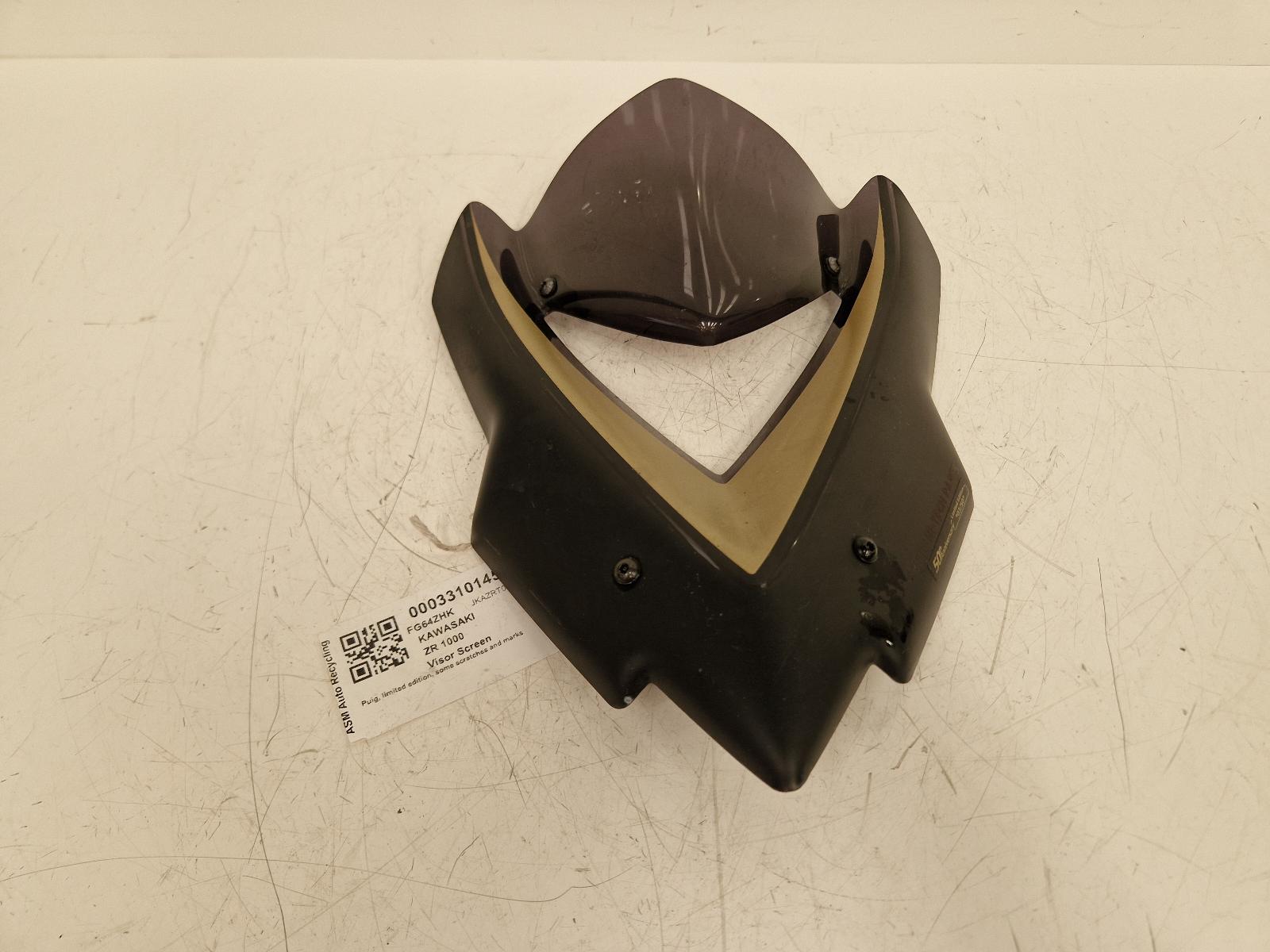 View Auto part Visor Screen Kawasaki Zr 1000 2015