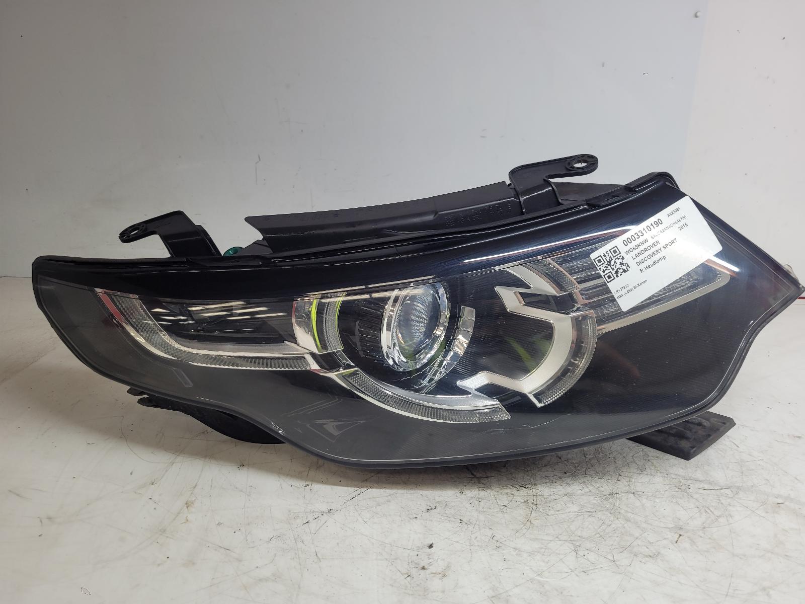 View Auto part R Headlamp Land Rover Discovery Sport 2015
