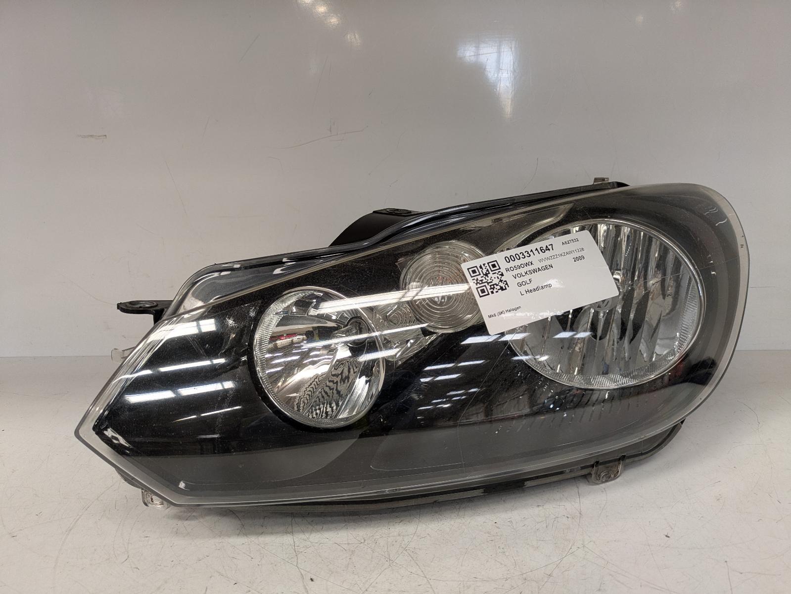 View Auto part L Headlamp Volkswagen Golf 2009