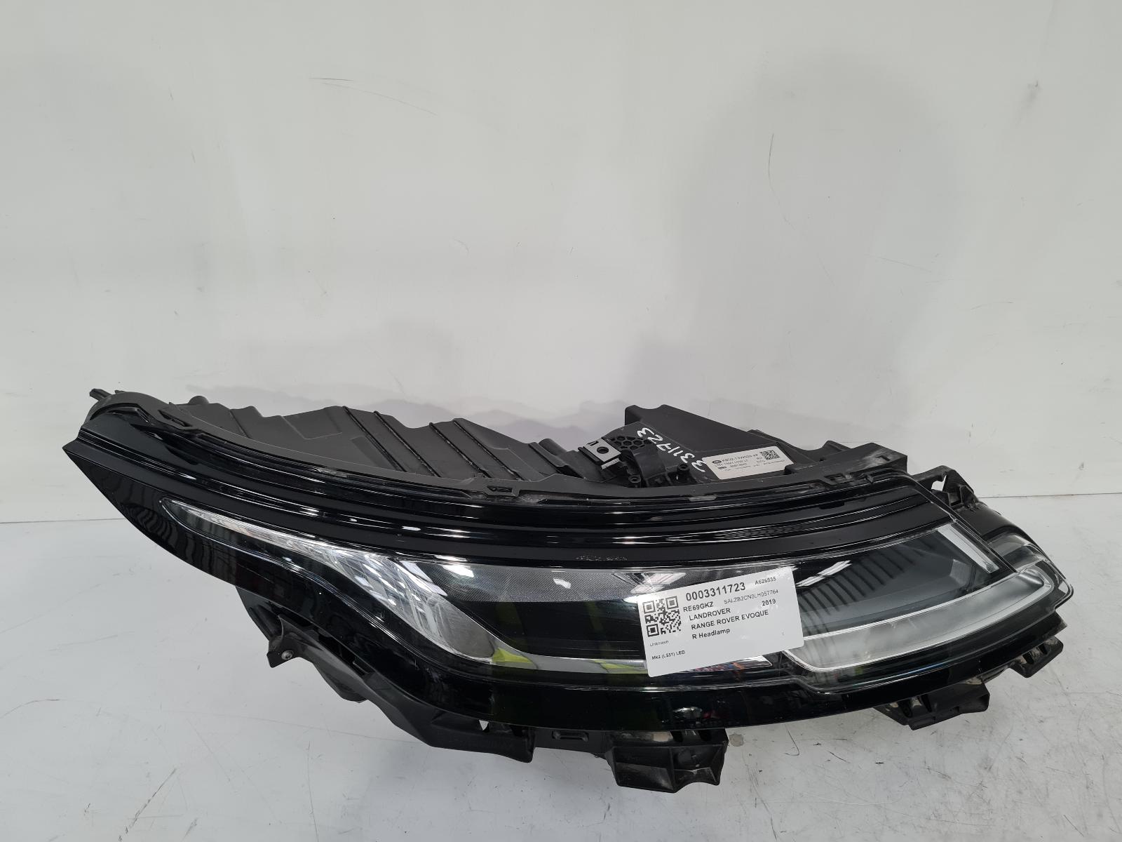 View Auto part R Headlamp Land Rover Range Rover Evoque 2019