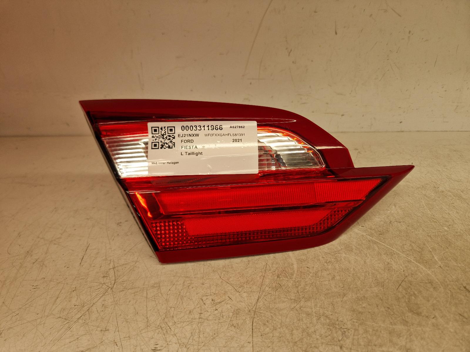 View Auto part L Taillight Ford Fiesta 2021