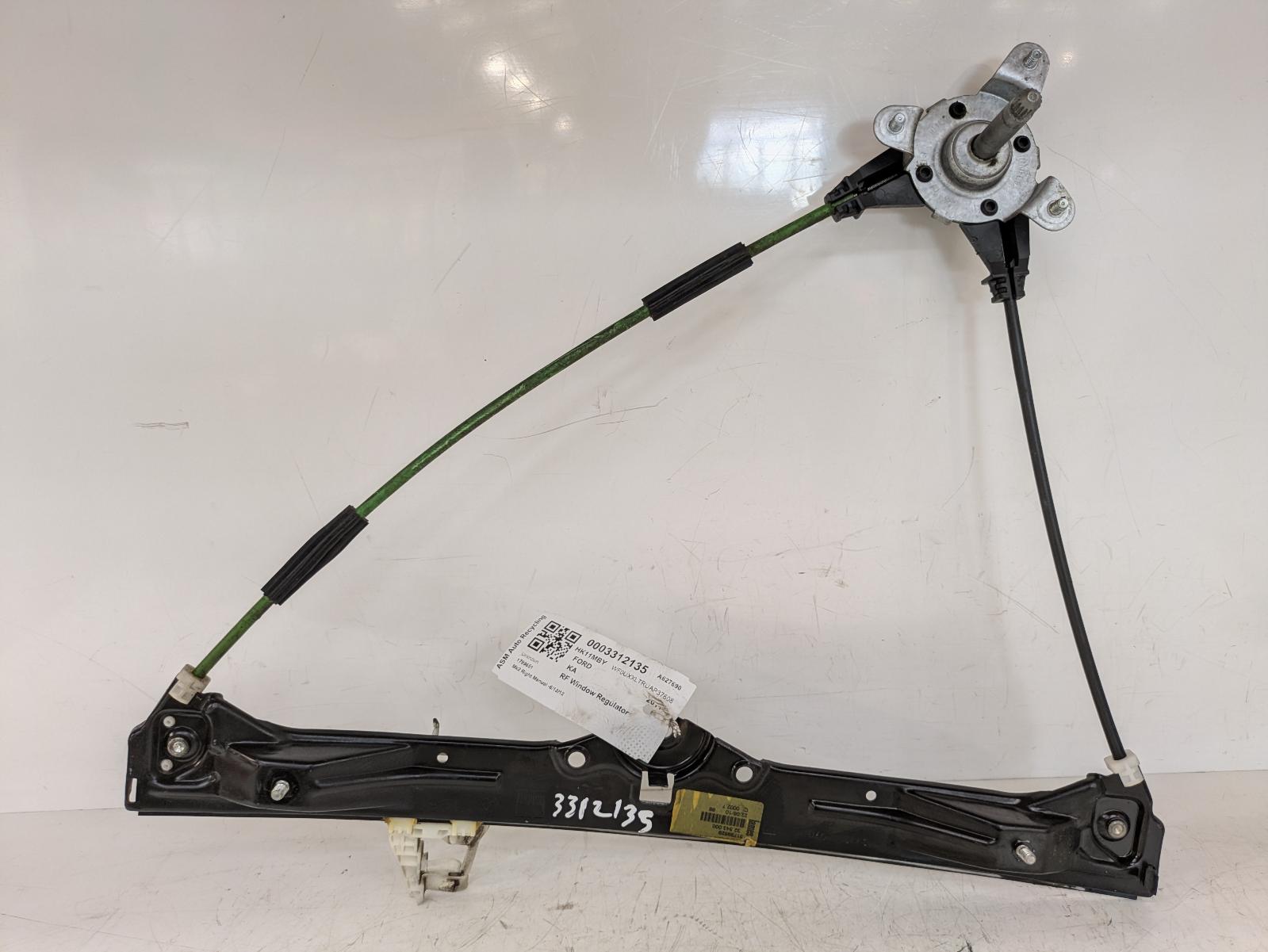 View Auto part RF Window Regulator Ford Ka 2011