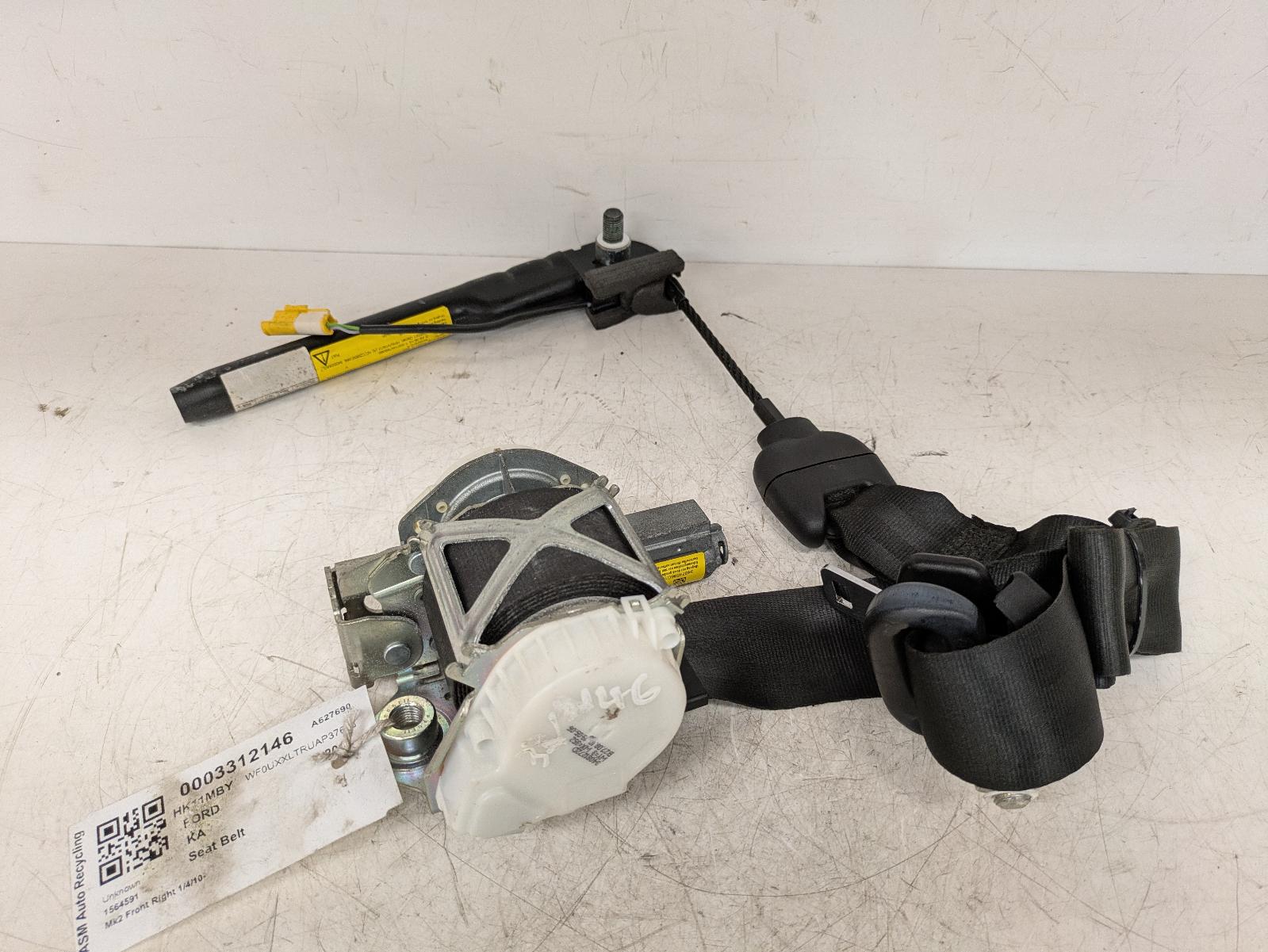 View Auto part Seat Belt Ford Ka 2011