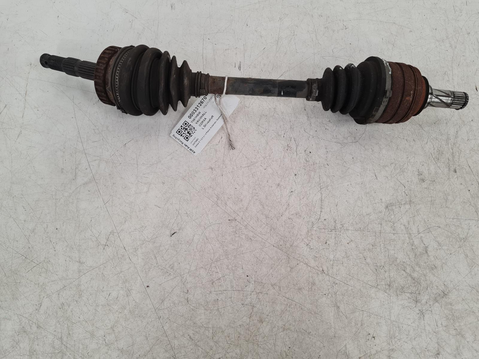 View Auto part Left Driveshaft Vauxhall Corsa 2001