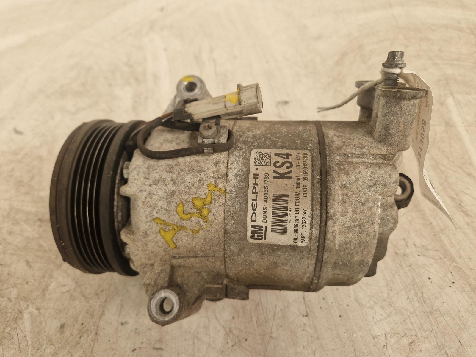 View Auto part Compressor Vauxhall Astra 2009