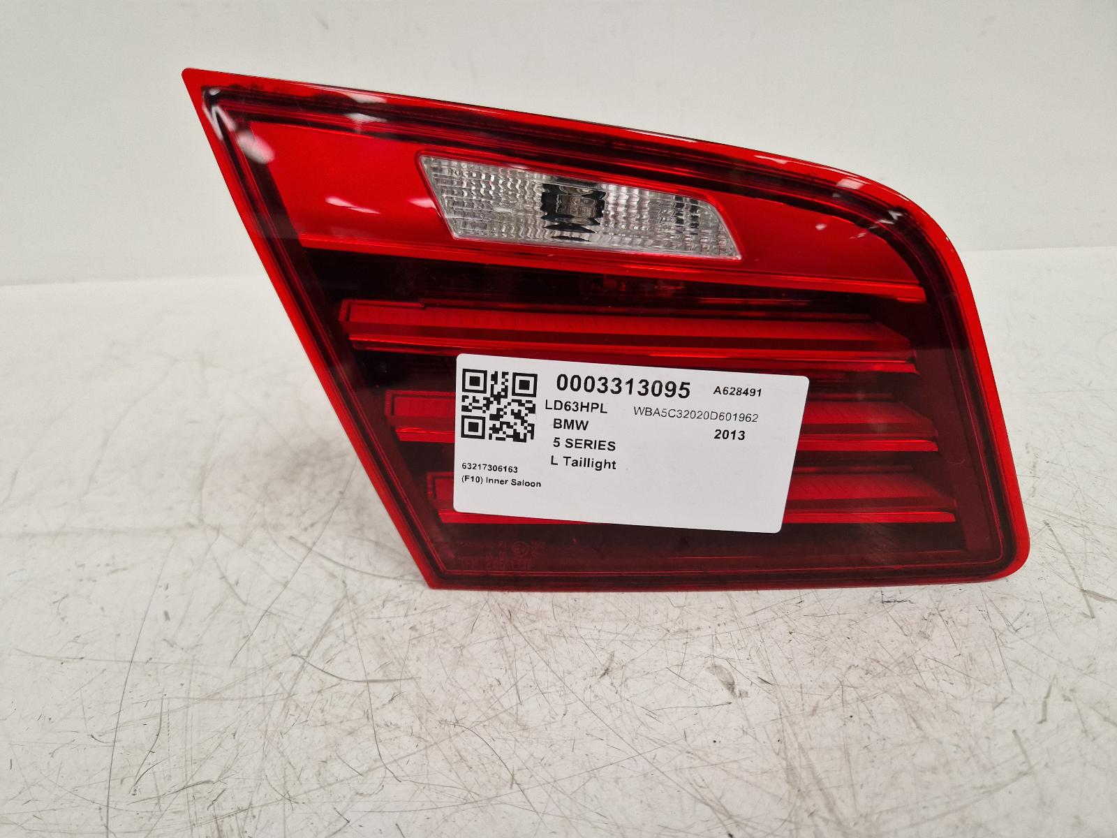 View Auto part L Taillight Bmw 5 Series 2013