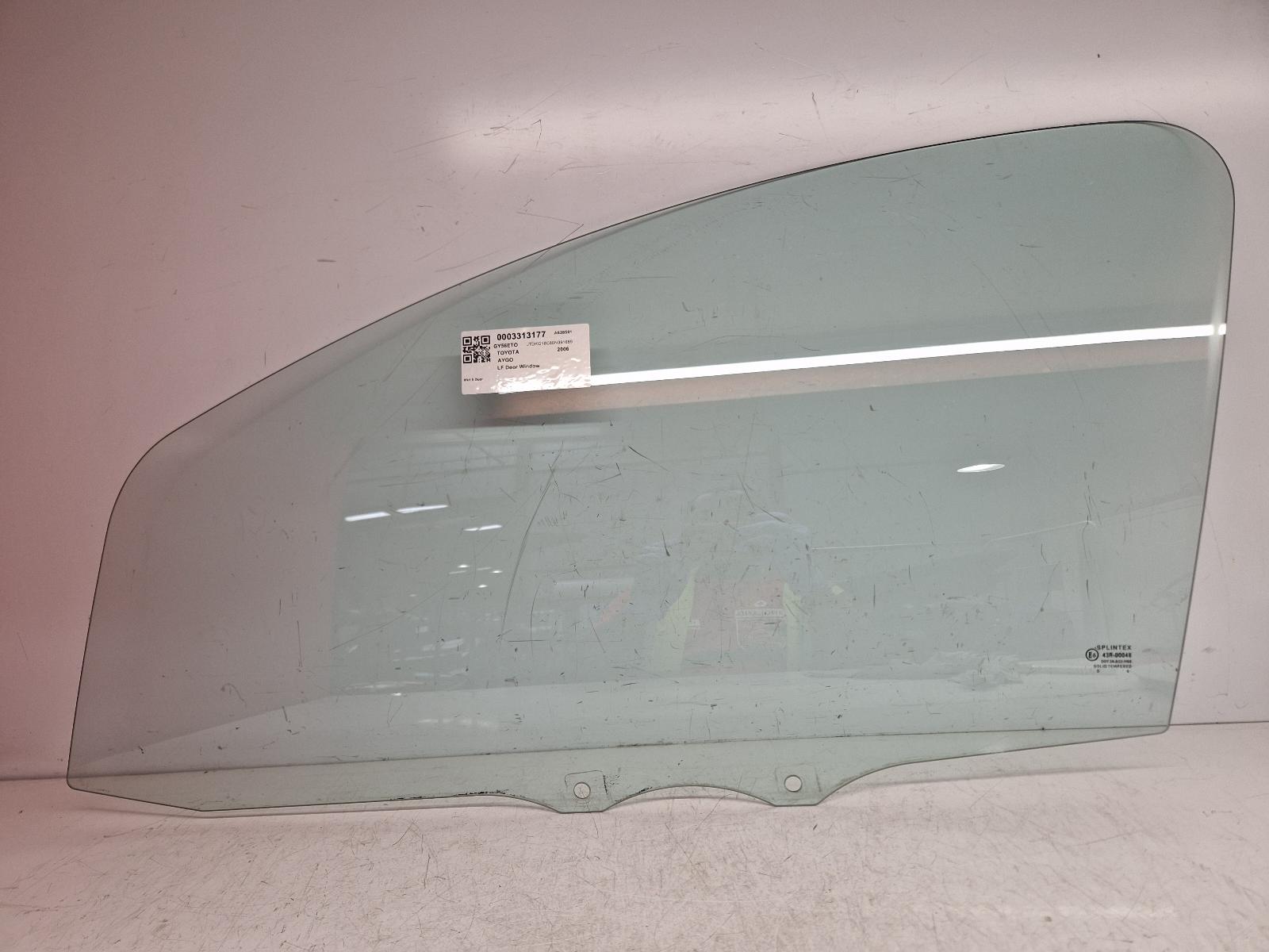 View Auto part LF Door Window Toyota Aygo 2006