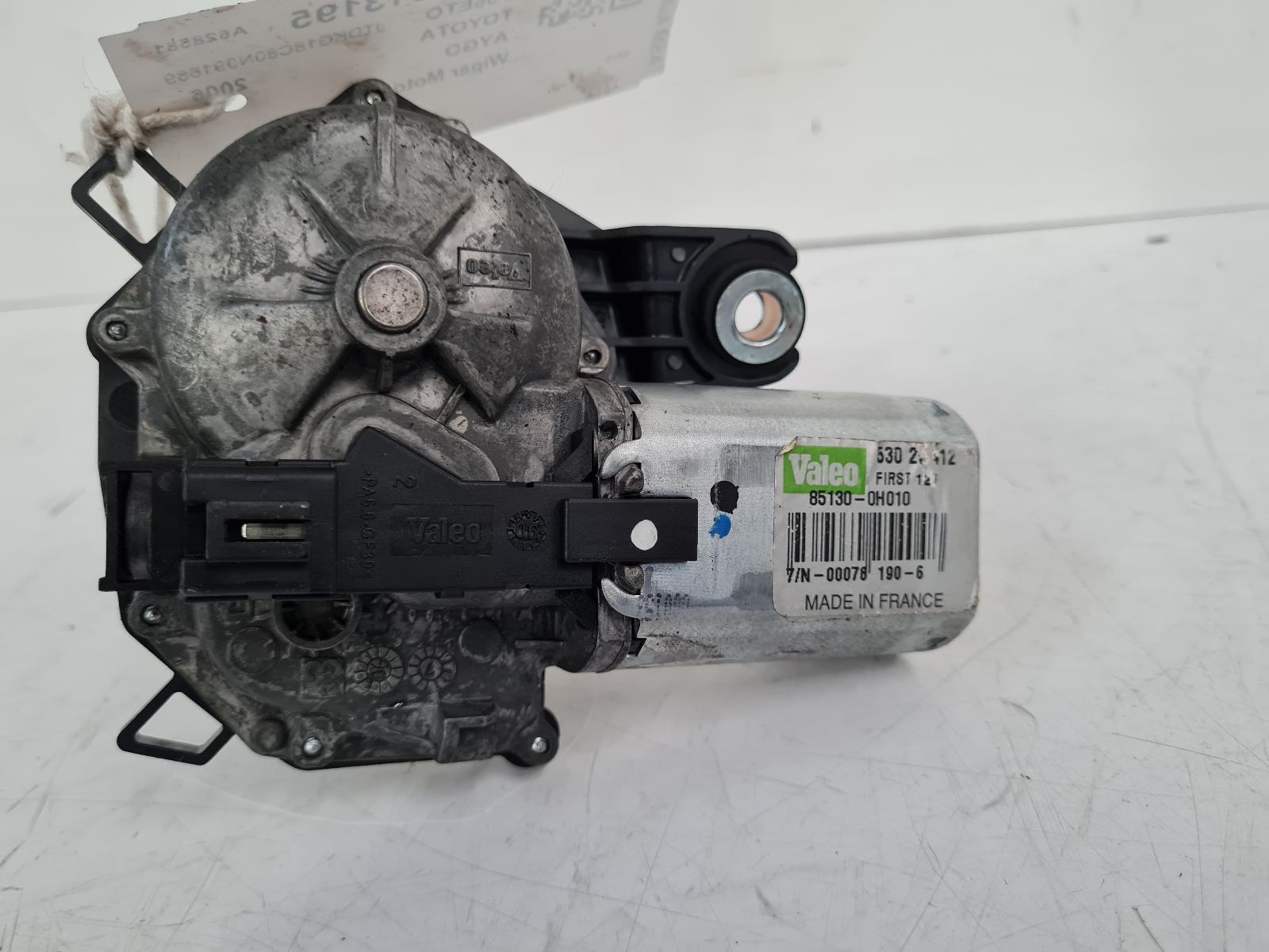View Auto part Wiper Motor Rear Toyota Aygo 2006