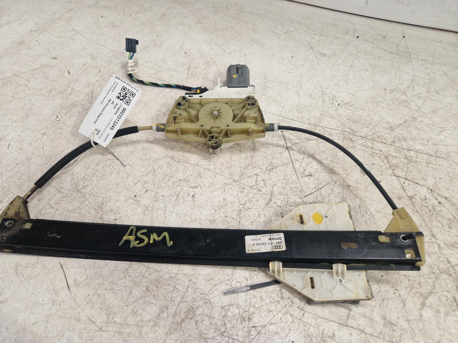 View Auto part RR Window Regulator Audi A6 2006