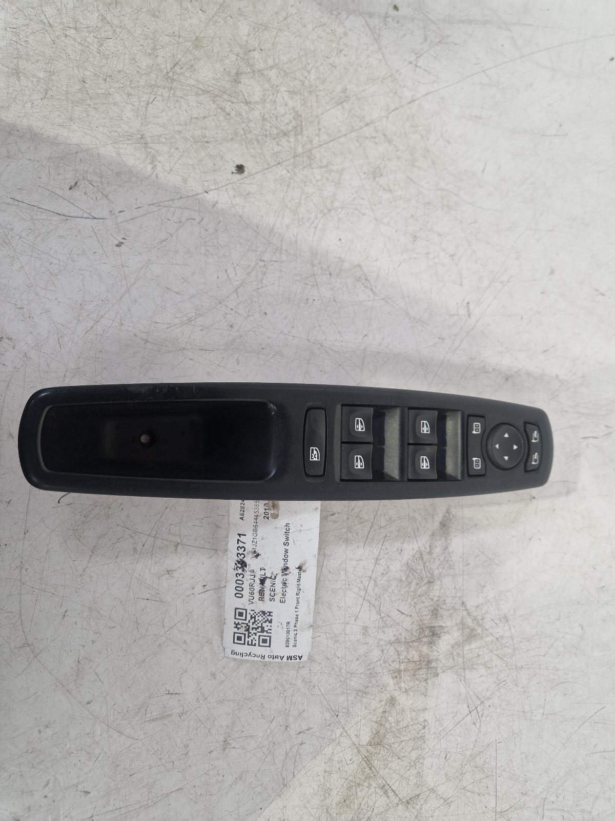 View Auto part Elect. Window Switch Renault Scenic 2010