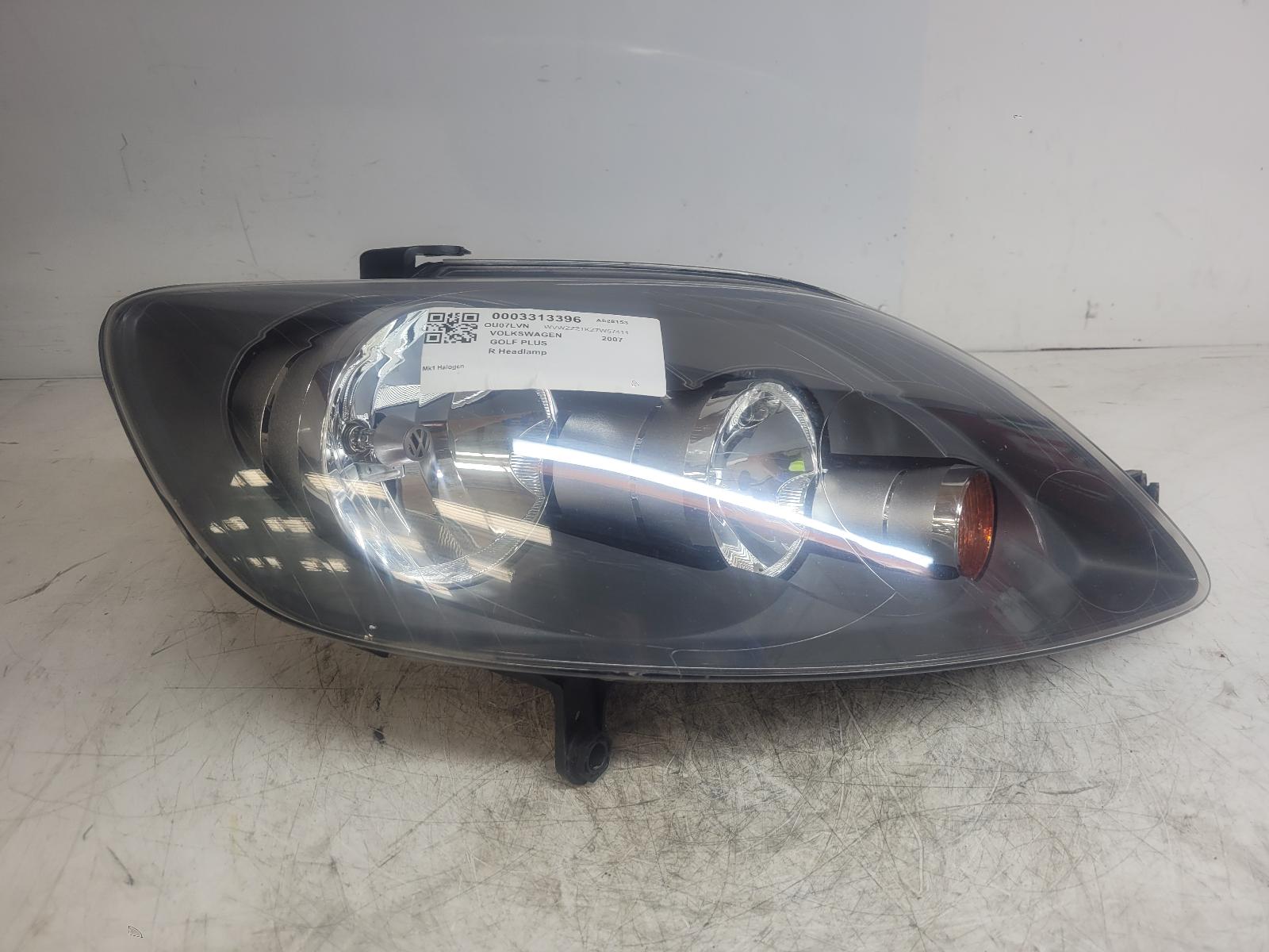 View Auto part R Headlamp Volkswagen Golf Plus 2007