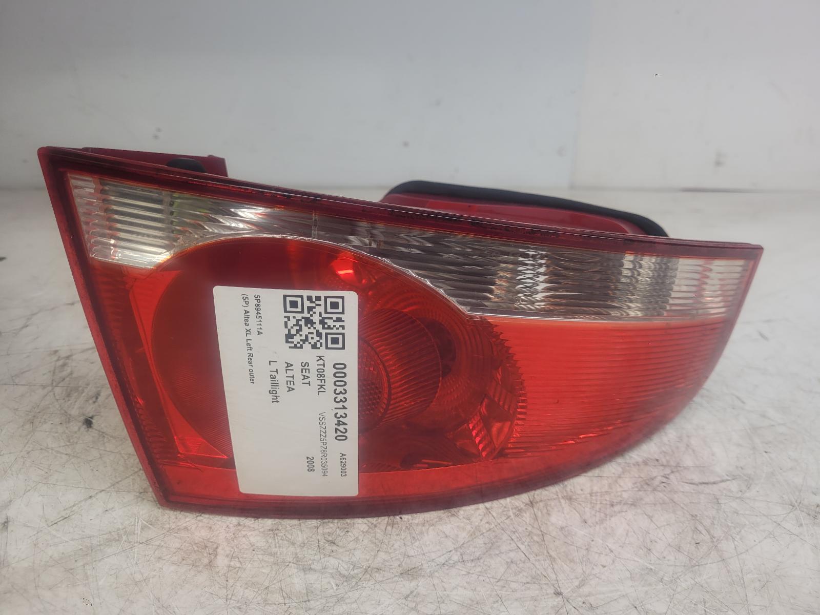 View Auto part L Taillight Seat Altea 2008